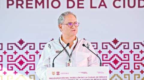 Alejandro Soberón, presidente de la Corporación Interamericana de Entretenimiento (CIE). Foto EE: Hugo Salazar.