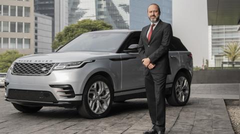 Raúl Peñafiel, responsable en México de Jaguar Land Rover. Foto EE: Cortesía.