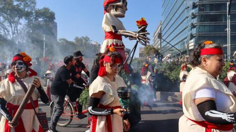 Gran Desfile de Día de Muertos Ciudad de México 2023. Foto EE: Eric Lugo.