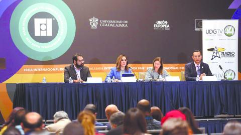 Durante la FIL, comisionados del Inai llamaron a defender la existencia de los sistemas anticorrupción. Foto: Especial