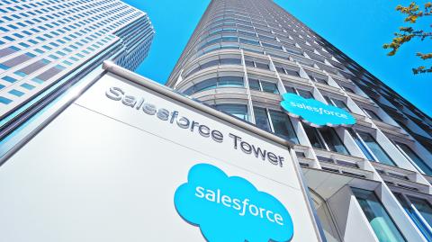 Sales Cloud, de Salesforce, compite directamente con Microsoft Dynamics 365. Foto: Shutterstock