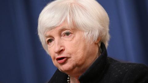 Secretaria del Tesoro estadounidense, Janet Yellen. Foto: AFP