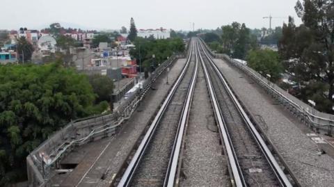 Tramo elevado de la Línea 9. Foto EE: Cortesía.