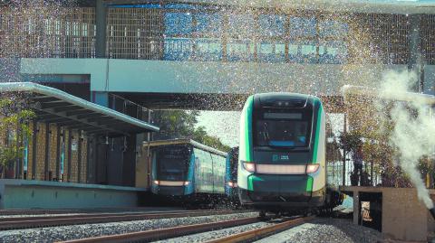 Inauguration of the first phase of the touristic Mayan Train, in Campeche