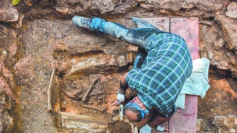 Los hallazgos. Algunos de los descubrimientos en la zona de Tulum, el Tramo 7 de la obra, y en Palenque, Chiapas, como parte de Promeza. Foto: Cortesía Inah