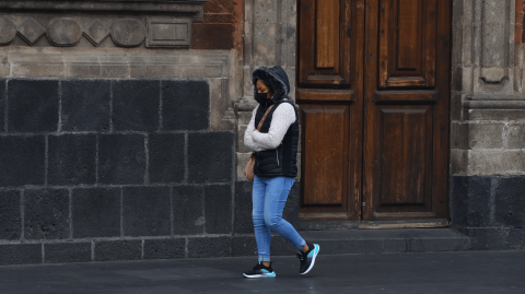 México se prepara para la entrada del frente frío 27. Foto: Rosario Servin.