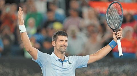 Novak Djokovic. Foto: AFP