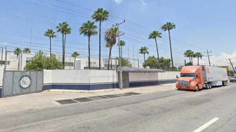 Fachada exterior de las oficinas de la FGR Nuevo León, ubicadas en la carretera Monterrey-Nuevo Laredo. Foto EE: Cortesía Google Maps.