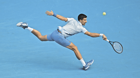 Novak Djokovic, tenista profesional serbio. Foto: Reuters