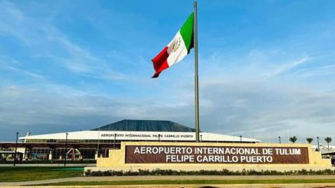 Aeropuerto de Tulum. Foto EE: Cortesía