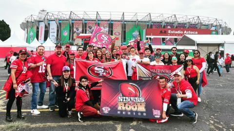 Los 49ers de San Francisco no tienen clubes oficiales, pero sí fan-chapters reconocidos. Foto EE: Cortesía