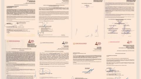 Las licitaciones canceladas se refieren a trabajos de conservación periódica y rutinaria