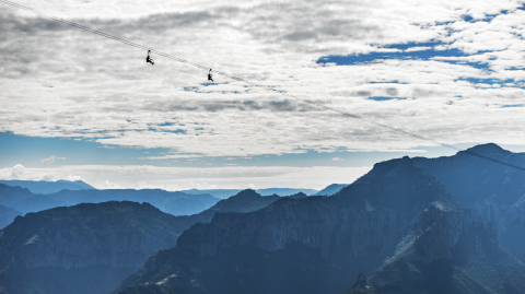 Parque de Aventura Barrancas del Cobre. Foto: Cortesía