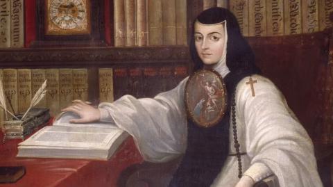  Retrato de sor Juana Inés de la Cruz por Miguel Cabrera. Foto EE: Cortesía Gobierno de México