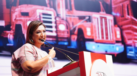 Xóchitl Gálvez, candidata de la alianza Fuerza y Corazón por México a la Presidencia de México. Foto EE: Cortesía X / @XochitlGalvez