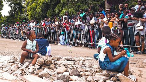 Haitianos en Comar de Tapachula, Chiapas