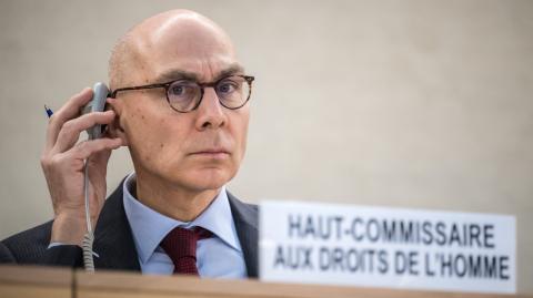 Volker Türk, alto comisionado de Derechos Humanos de la ONU. Foto: AFP