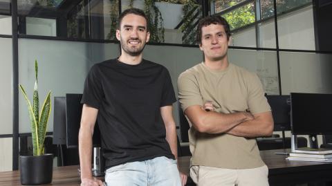 Lukas Zorich y Cristóbal Griffero, cofundadores de Fintoc.