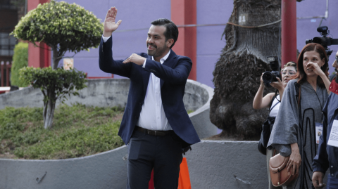 Jorge Álvarez Máynez, candidato de Movimiento Ciudadano. Foto EE: Cortesía