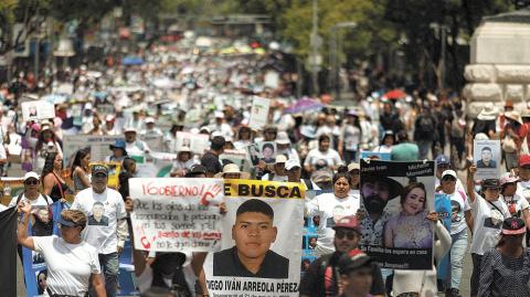 La crisis de desapariciones también se vivió en la CDMX, registró un alza entre 2019y 2023. Foto: Reuters