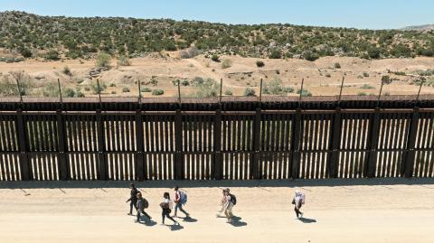 El tema de la migración fue uno de los temas que se abordaron en el último debate presidencial. Foto: Reuters.