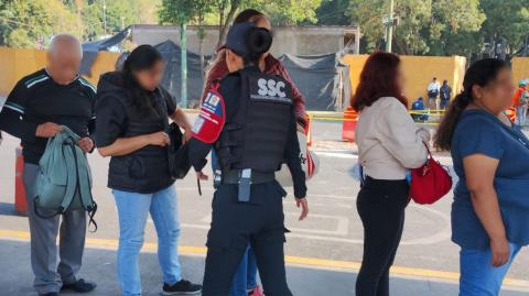 Elementos de la SSC-CDMX vigilarán las casillas. Foto EE: Cortesía.