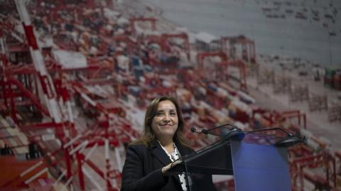  Presidenta de Perú Dina Boluarte. Foto: AFP