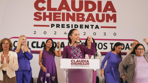 Claudia Sheinbaum, virtual presidenta electa de México. Foto EE: Cortesía