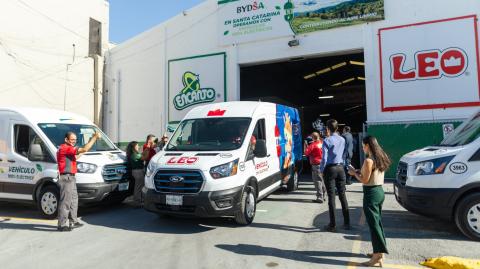 Centro de distribución de Bydsa en Santa Catarina. Foto EE: Cortesía