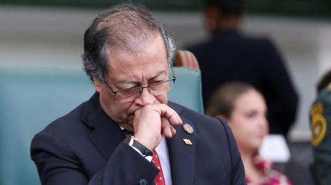 El presidente de Colombia, Gustavo Petro. Foto: Reuters.