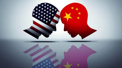 Us,China,Conflict,And,Usa,Or,United,States,Trade,And