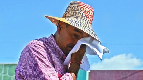 El presidente de Venezuela, Nicolás Maduro cerró el jueves su campaña electoral en Maracaibo, Zulia. Foto: AFP