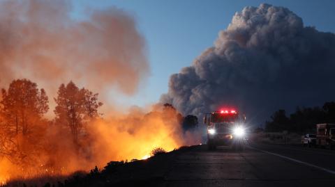 Foto: Cuenta X @CALFIRE_ButteCo