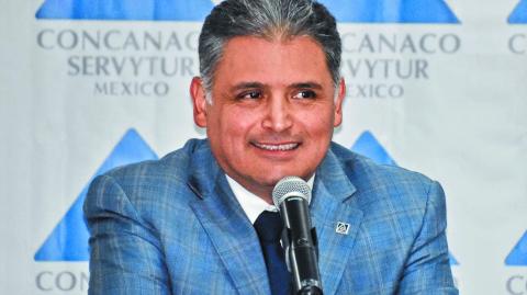 Julio Almanza Armas, presidente de la Federación de Cámaras de Comercio (Fecanaco) en Tamaulipas