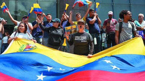 VENEZUELA-ELECTION-VOTE-AFTERMATH-PROTEST