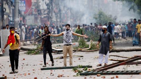 Amnistía Internacional ha acusado a las fuerzas de seguridad de practicar una política de represión contra los manifestantes. Foto: Reuters.