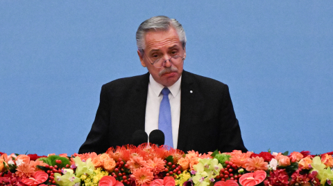 Alberto Fernández, expresidente de Argentina. Foto: AFP