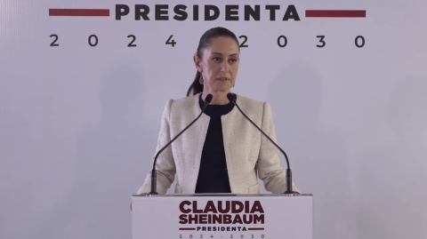 Sheinbaum Pardo indicó que ella será la primera mujer en estar al frente de la CFE.