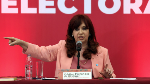 Cristina Kirchner, expresidenta de Argentina. Foto: Reuters