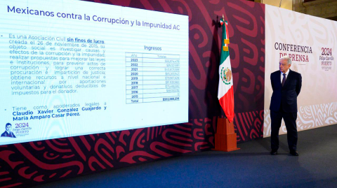 Conferencia del presidente Andrés Manuel López Obrador del miércoles 14 de agosto. Foto EE: Cortesía / Presidencia de México