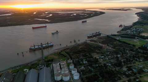 Río Paraná. Foto: Reuters