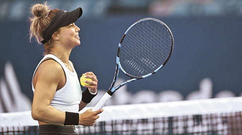 Renata Zarazúa, tenista. Foto EE: Cortesía / Abierto de Monterrey