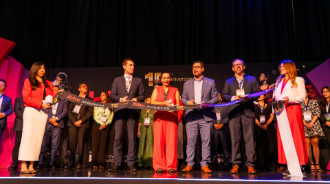 Miguel Aguiñiga Rodríguez, Secretario de Turismo de Baja California, acudió a la inauguración de IBTM Américas, donde en est edición la entidad fronteriza fue el estado invitado. Foto EE: Cortesía Facebook / Miguel Aguíñiga Rodríguez