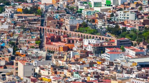 Panorámica de la capital de Querétaro. Foto: Shutterstock.