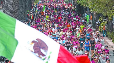  Maratón de la CDMX. Foto EE: Especial.