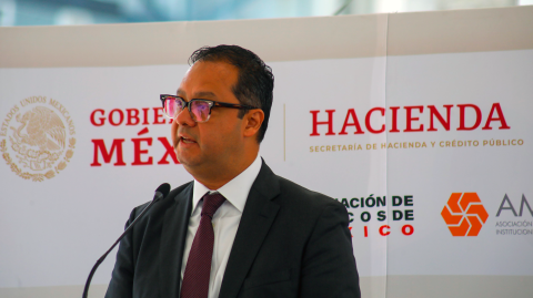 Gabriel Yorio, subsecretario de Hacienda y Crédito Público. Foto EE: Rosario Servin