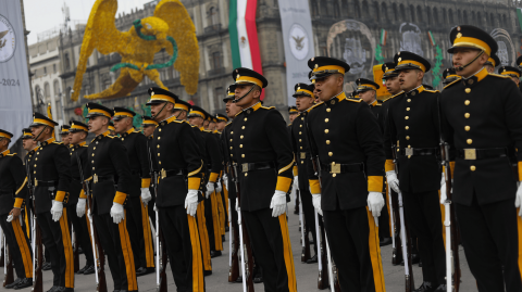 Desfile Cívico Militar del 16 de septiembre 2024. Foto EE: Eric Lugo