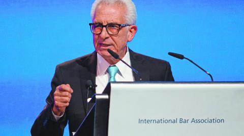 Zedillo participó en la conferencia de la Asociación Internacional de Abogados. Foto: Cuartoscuro