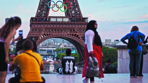 El efecto olímpico impulsó temporalmente a Francia, cuyo PMI cayó en septiembre. Foto: AFP