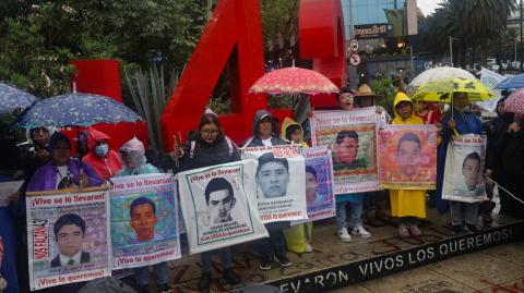 10° Aniversario del caso Ayotzinapa.